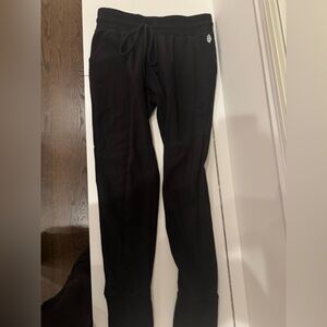 Free people black joggers. Worn once. Size medium